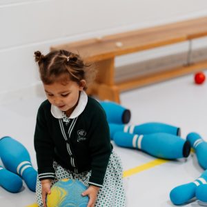 Prep school nursery - indoor skittles