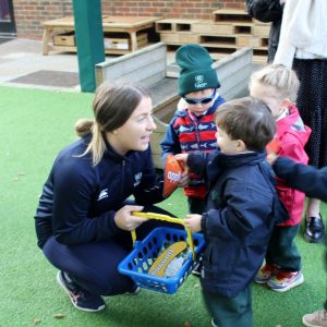 Prep school nursery outdoor play