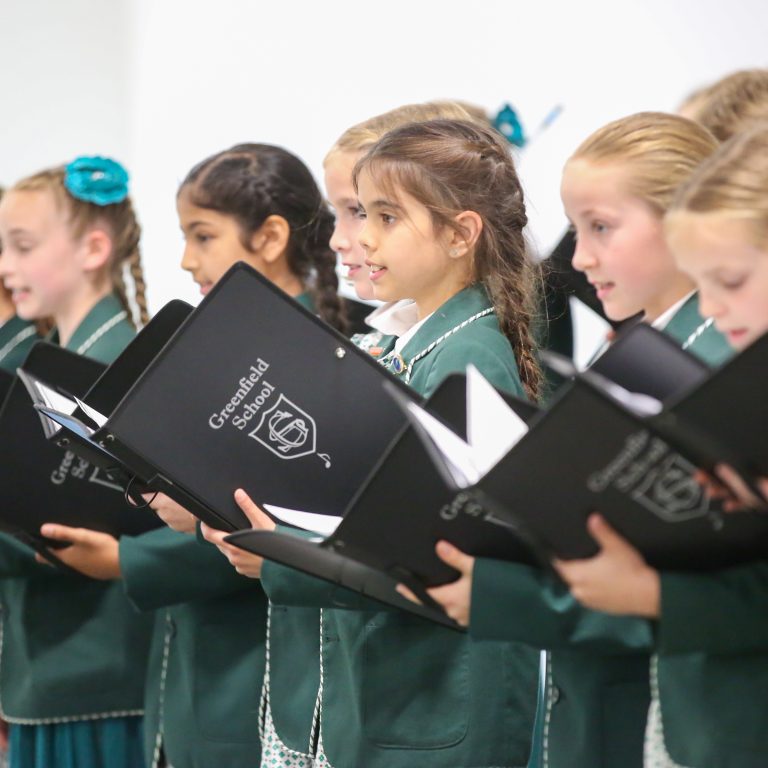 Prep school choir
